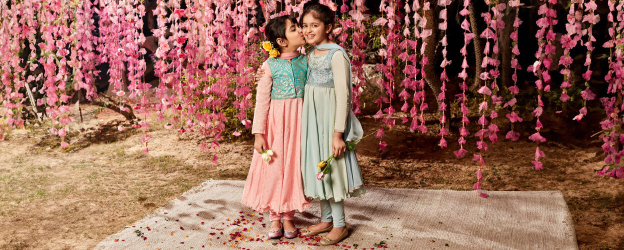 BIBA Anarkali Suits for Girls