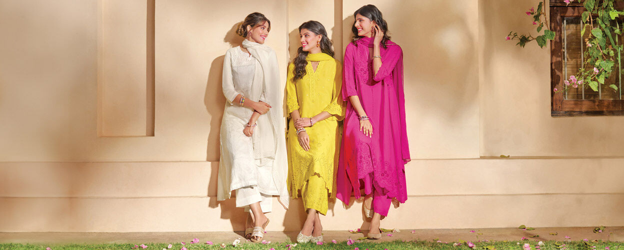 BIBA Solid Kurtas