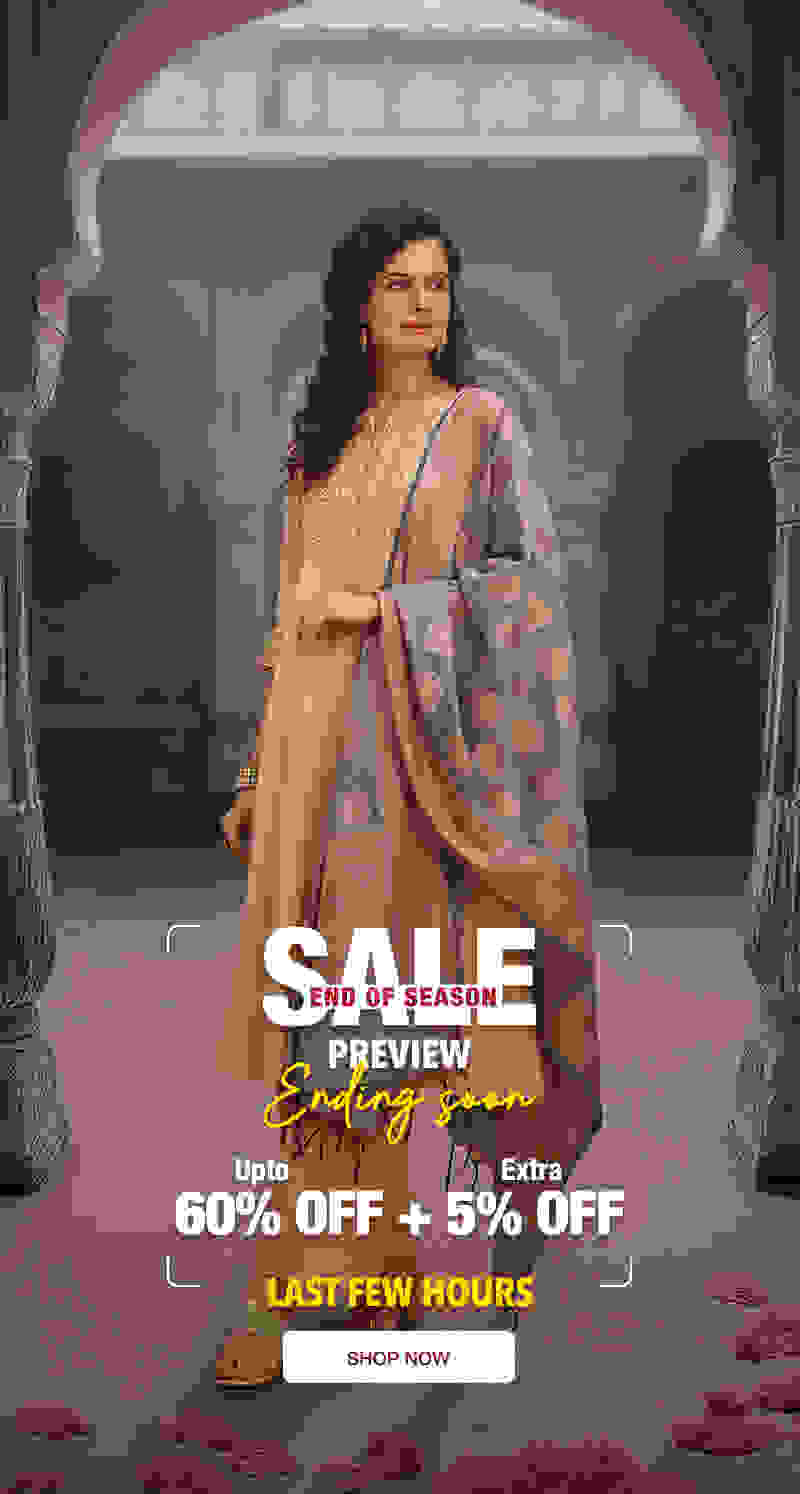 End of Season Sale - UPTO 60% OFF