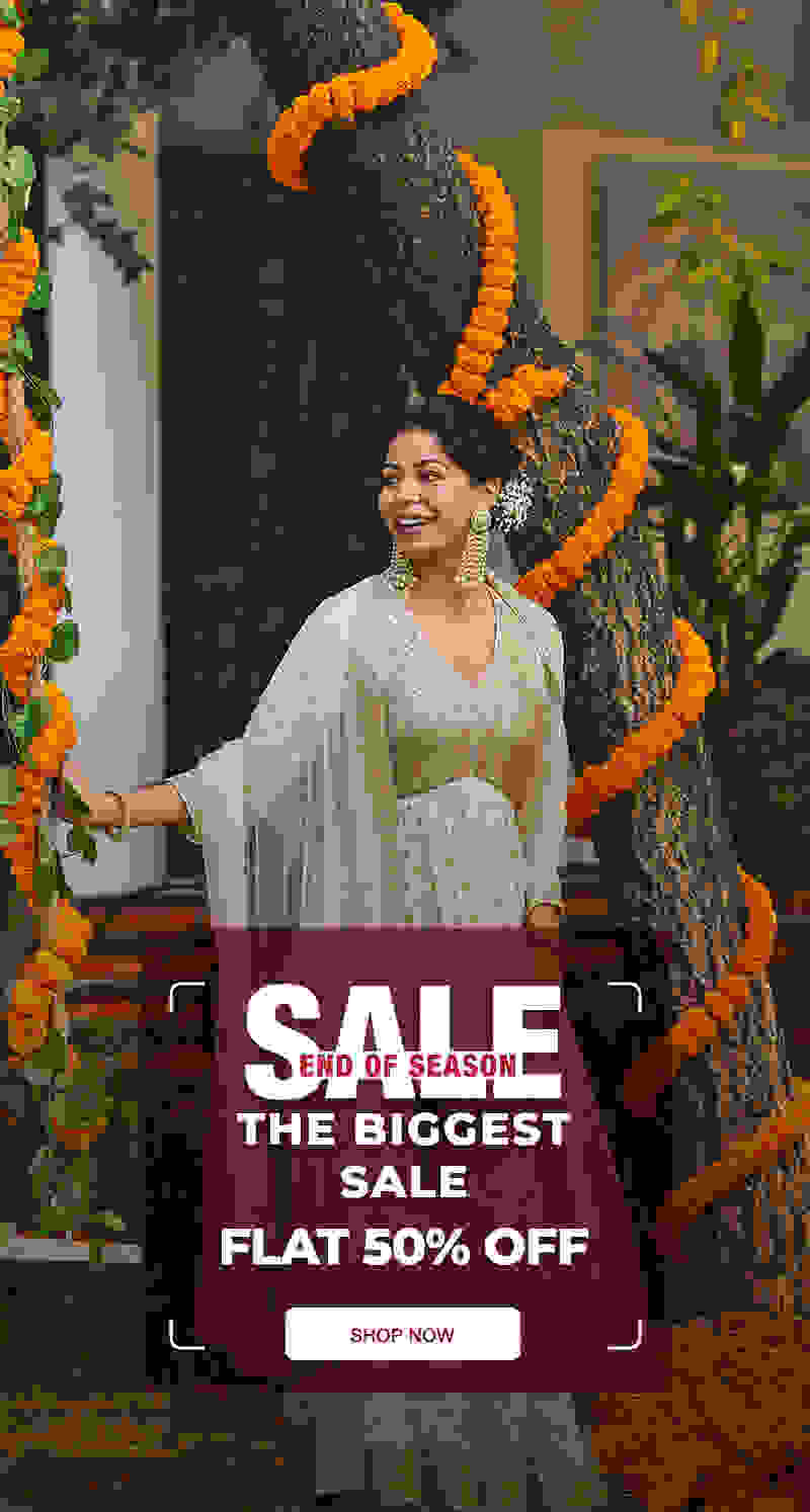 End of Season Sale - Flat 50% OFF