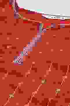 Terracotta Printed Straight Kurta Sharara Suit Set image number 1