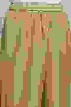 Gold Polyester Straight Dyed Palazzo Pants image number 1