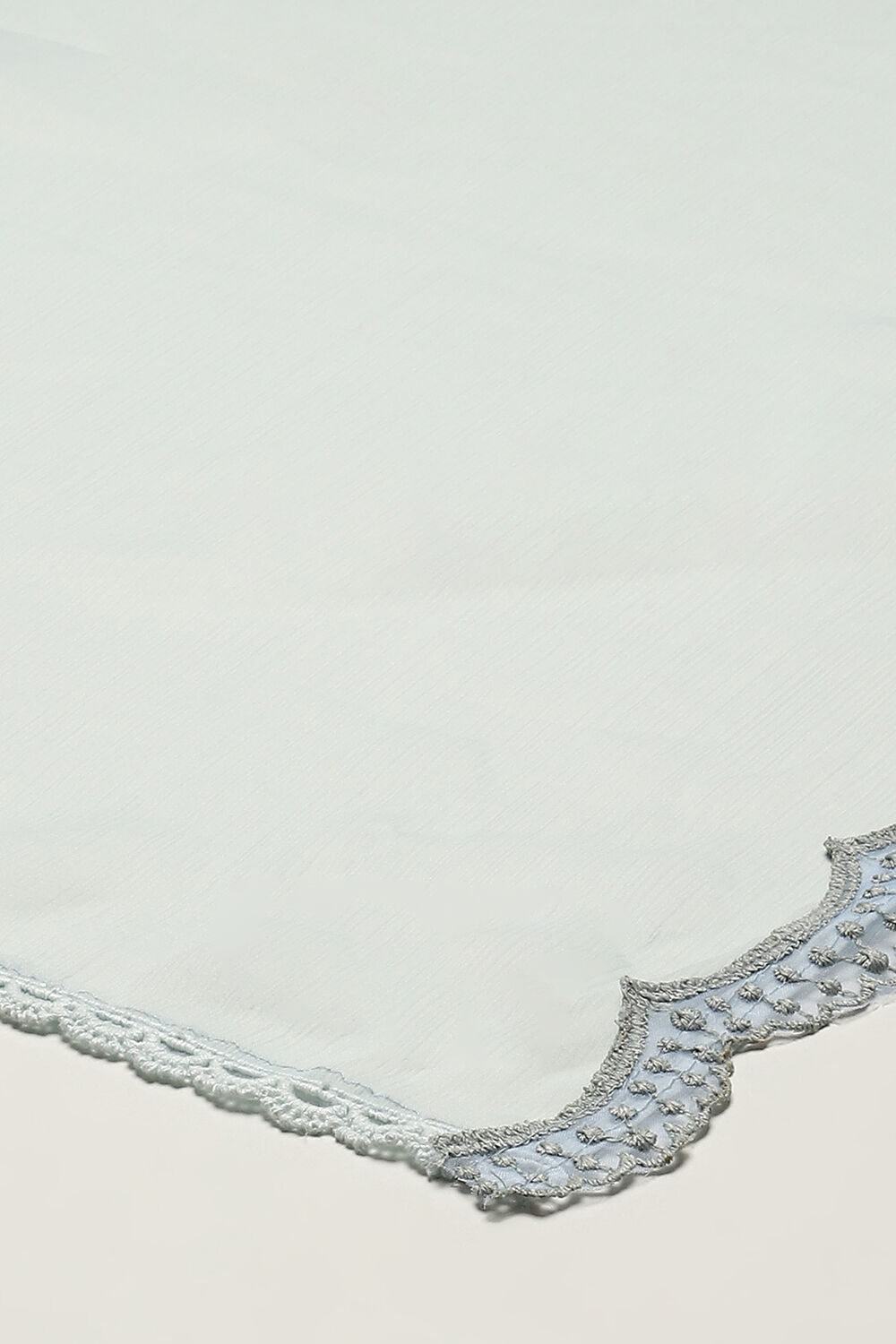 Steel Blue Rayon Straight Kurta Palazzo Suit Set image number 3