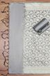Mustard Cotton Printed Embroidered Unstitched Suit Set image number 3