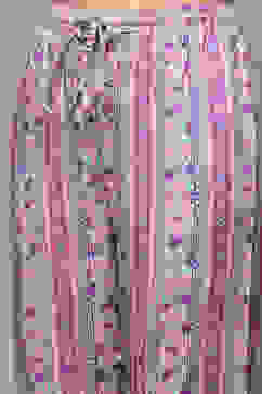 Purple Rayon Printed 2 Piece Sleepwear Set image number 2