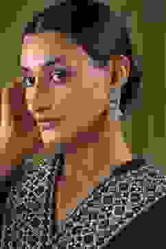 Oxidised Gold Brass Jhumka image number 3