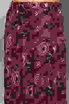 Black Rayon Asymmetric Kurta Set image number 2