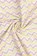 Beige-Blue Cotton Unstitched Suit Set image number 1