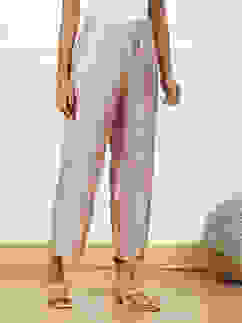 Beige Solid Mid-Rise Straight Palazzo image number 3