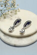 Blue Brass Earrings image number 2