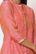 Rani Pink Embroidered Easy Stitch Suit Set image number 1