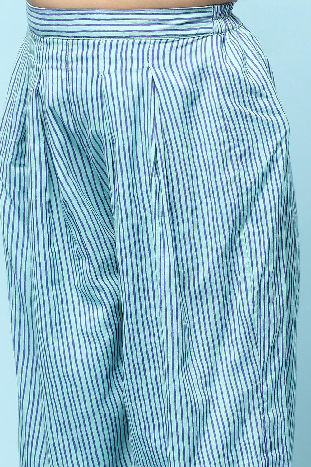 Pink Cotton Straight Printed Kurta Set image number 2