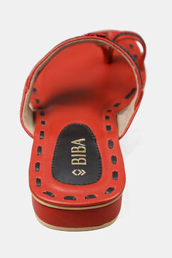 Maroon Formal Kolhapur Slipper image number 5