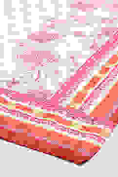 Red Cotton Anarkali Kurta Churidar Suit Set image number 3