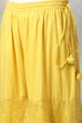 Yellow Viscose Kurta Garara Suit Set image number 3