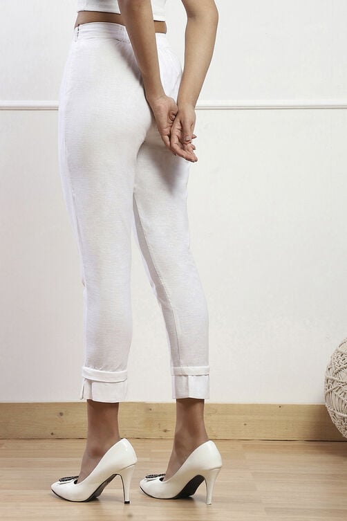 Towny Port Cotton Blend Solid Pants image number 5