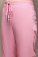 Off White Rayon Straight Kurta Pant 2 Piece Set image number 2