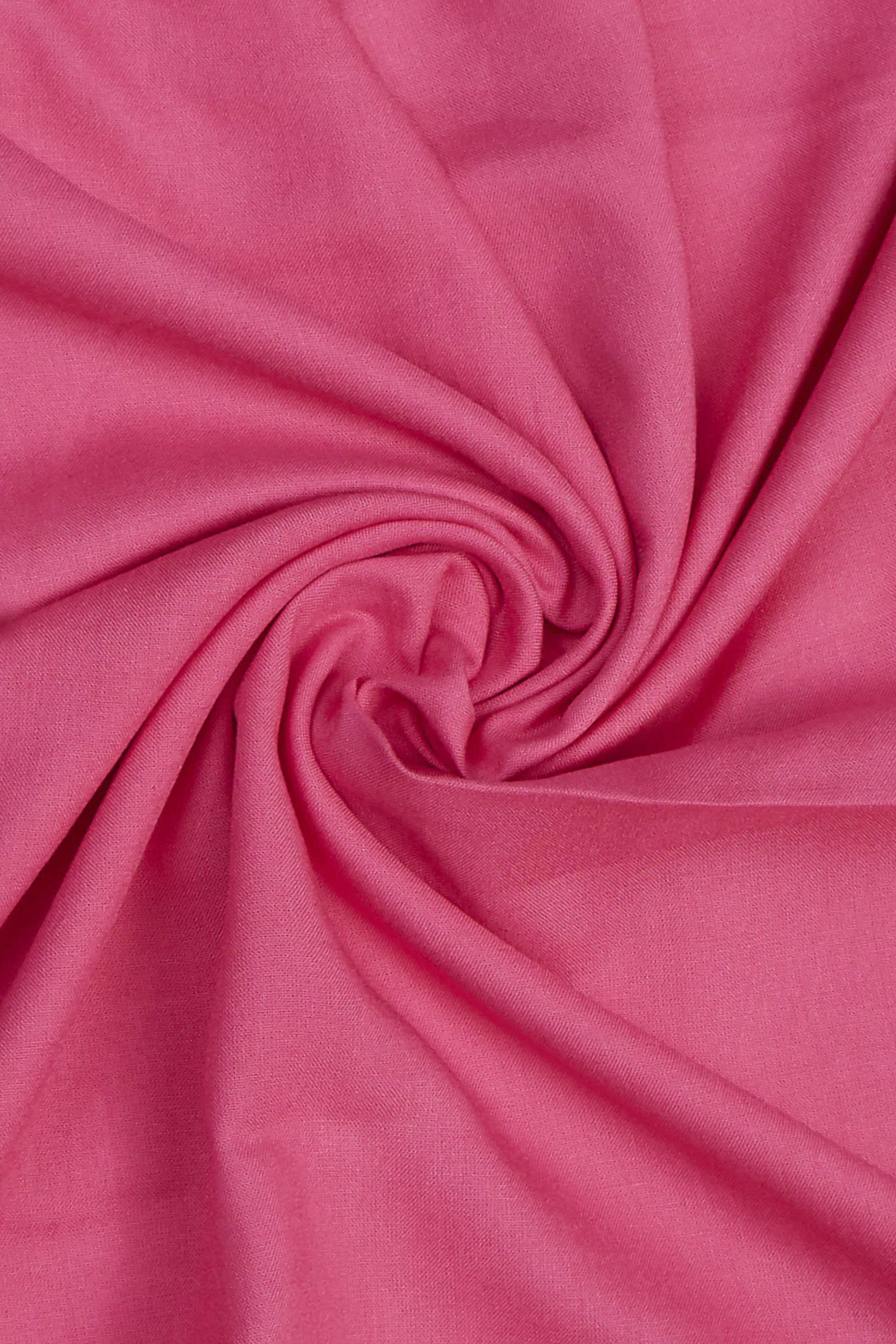 Pink Organza Rajasthani Print Unstitched Suit Set image number 2