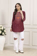 Black Rayon Printed Straight Kurti image number 7