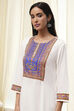 Blue and Pink Straight Suit Set image number 1