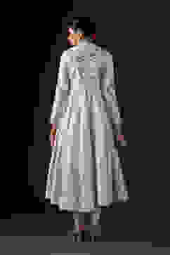 Rohit Bal Off White Cotton Silk Anarkali Embroidered Suit Set image number 5