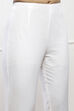 Black Cotton Blend Solid Pant image number 1