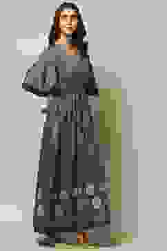 Blue Cotton Printed Nightwear image number 3