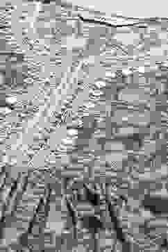 Blue Cotton A-Line Suit Set image number 1