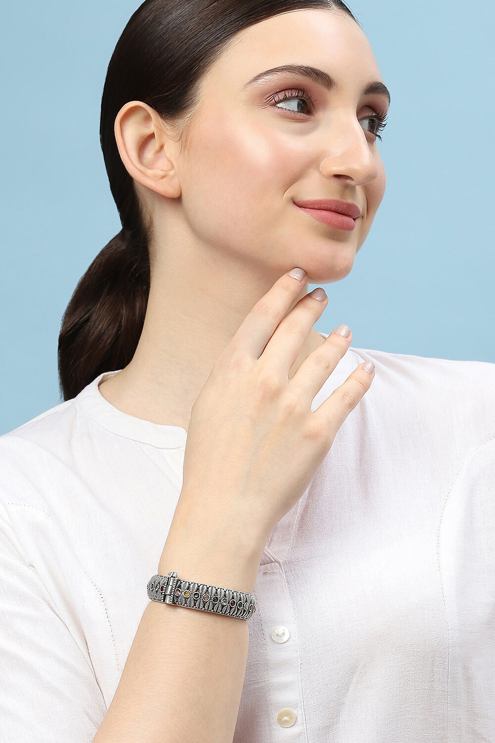 Multicolor Brass Bangles image number 3