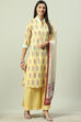 Sky Blue Cotton Straight Kurta Palazzo Suit Set image number 0