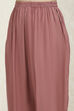 Mauve Chanderi  Unstitched Suit Set image number 3