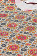 Beige Rayon Printed Kaftan image number 1