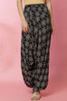 Black And Off White Rayon Salwar image number 0