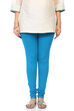 Teal Cotton Dyed Churidar image number 1