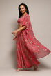 Pink Polyester Short Kurta Printed Suit Set image number 5