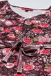 Burgundy Silk Jumpsuit image number 1