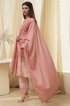 Dull Pink  Dupatta image number 1