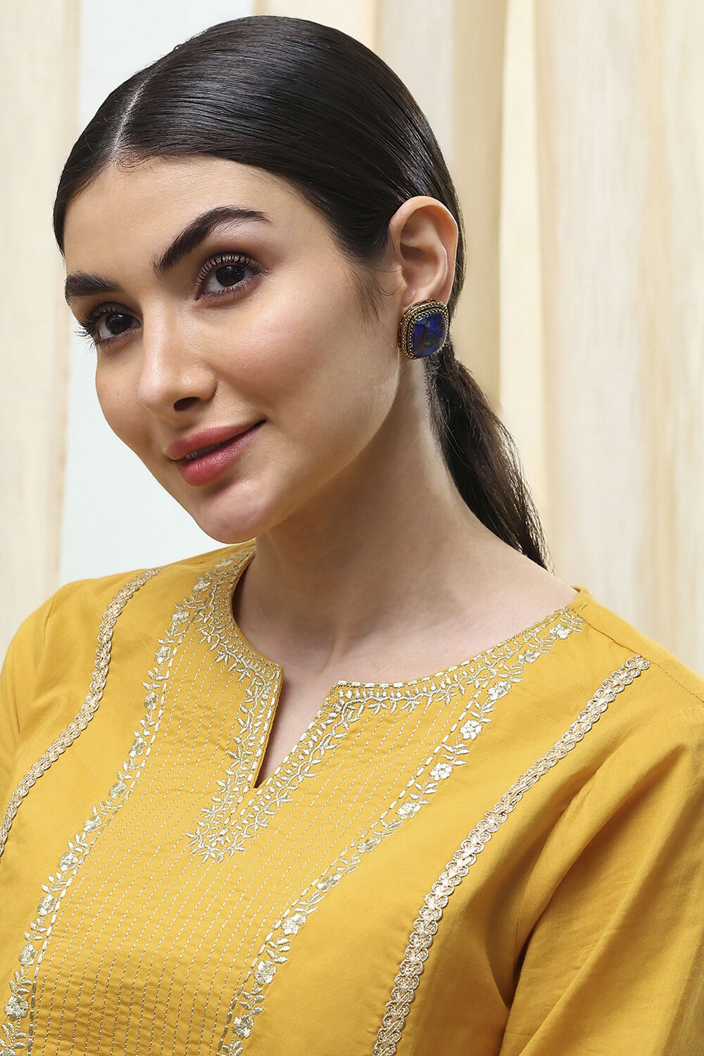 Blue Brass Studs image number 3