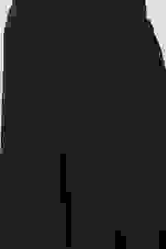 Black Cotton Straight Kurta Palazzo Suit Set image number 6