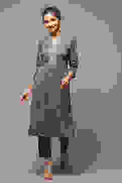 Green Straight 2 Piece Set image number 1