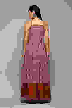 Red Cotton Straight Printed Kurta Sharara Suit Set image number 4