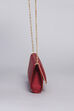Dark Red Polycotton Handbag image number 3