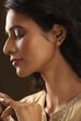 White Stone Earrings image number 3