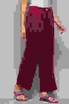 Towny Port Cotton Straight Solid Pants image number 3