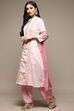 Teal Cotton A-Line Kurta Palazzo Suit Set image number 0