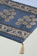Indigo Cotton Hand Block Print Unstitched Suit Set image number 4