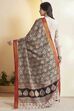Black Chennur Silk Geometric Print Dupatta image number 5