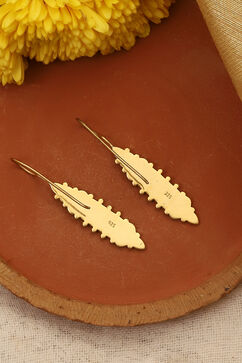 Gold 925 Sterling Silver Earrings image number 2
