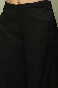 Dark Grey Cotton Woven Unstitched Suit Set image number 3