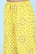 Yellow Cotton Printed Straight Suit Set image number 2